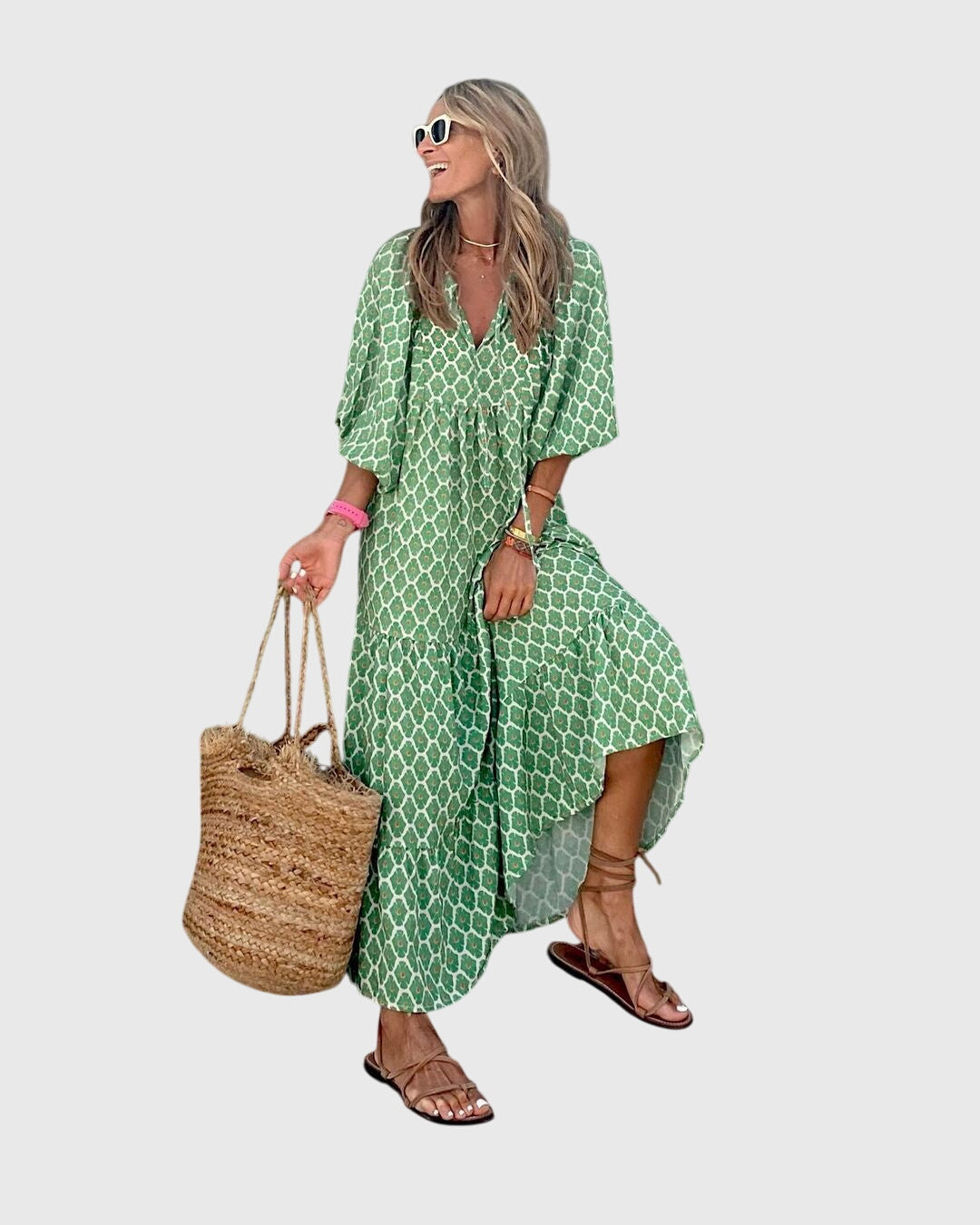Sarah™ | Vestido Largo Boho para Mujer