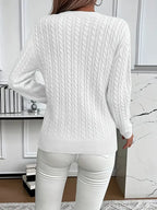 Elise | Comfortabele Kabeltrui met Tijdloze Stijl