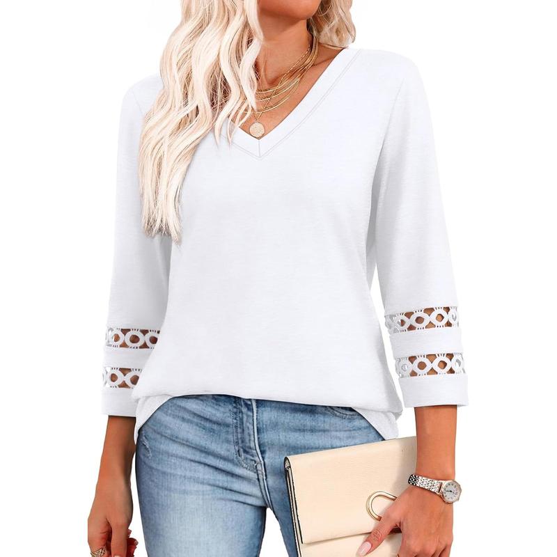 Styli™ | Top de Verano Informal y Elegante con Cuello en V para Mujer
