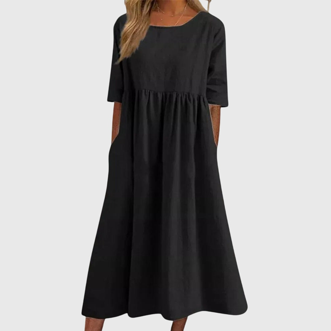 Haisley™ | Vestido elegante de manga corta