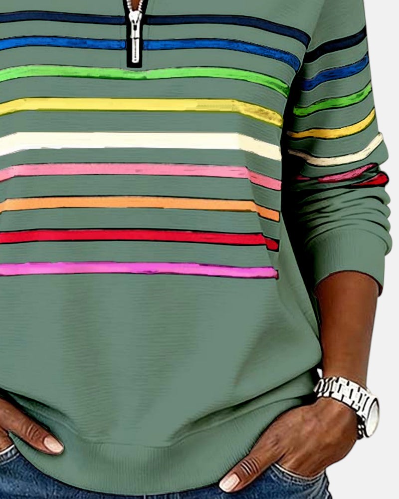Wren | Sudadera clásica de algodón con cremallera para la comodidad de cada día