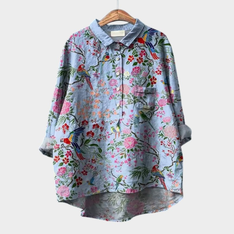 Tallie™ | Blusa Estampada Relajada para Mujer