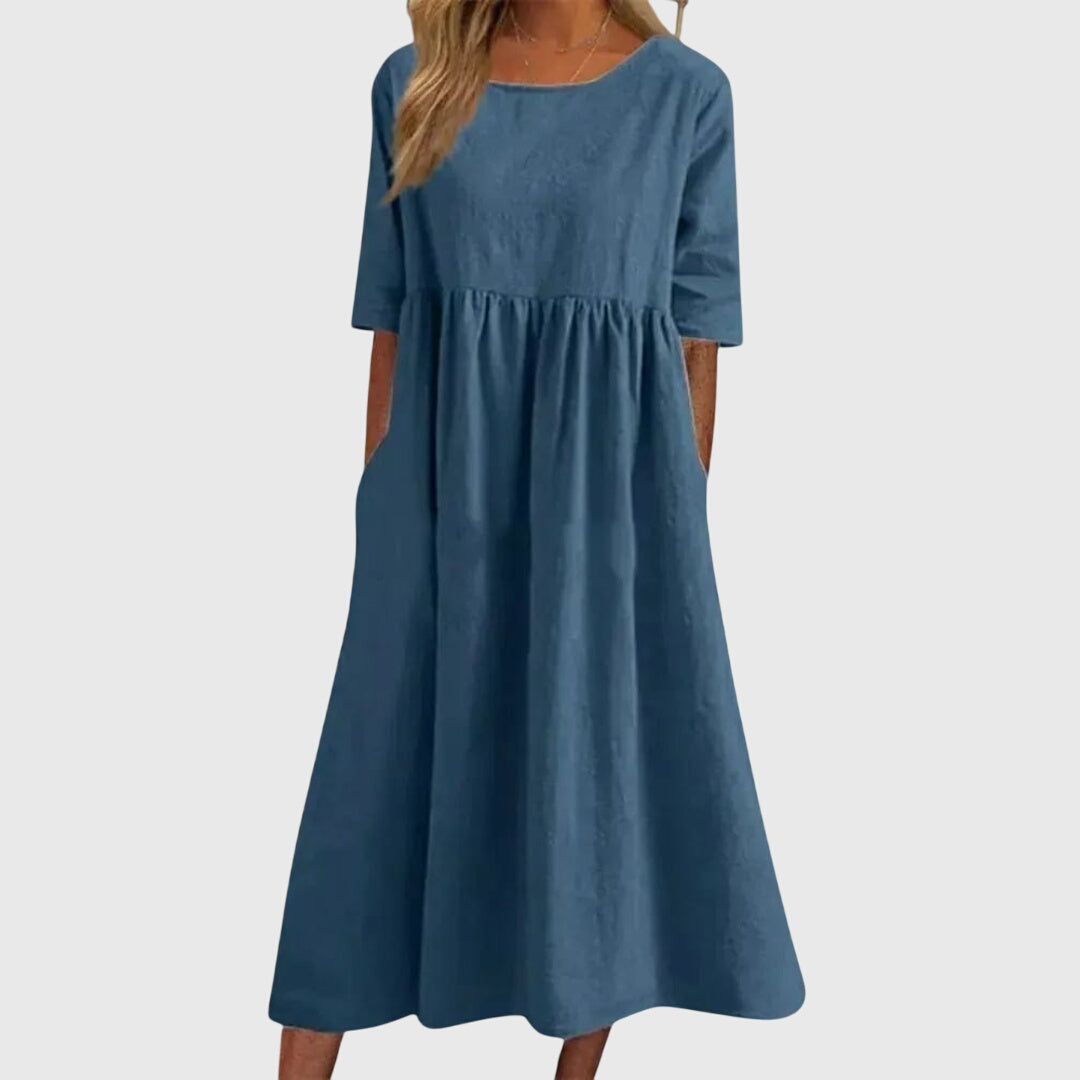 Haisley™ | Vestido elegante de manga corta