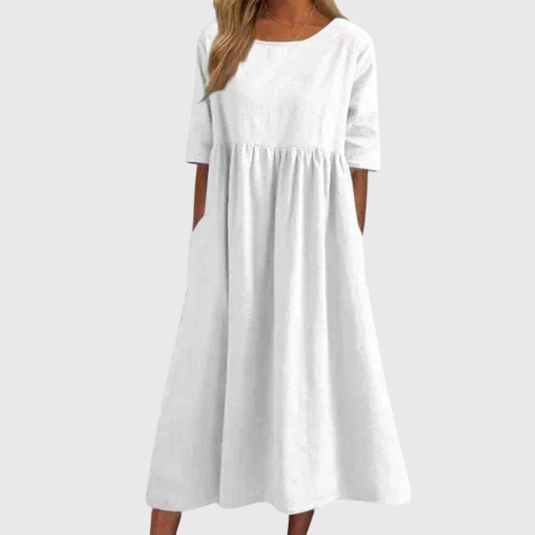 Haisley™ | Vestido elegante de manga corta