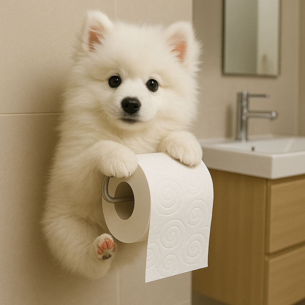 Bruno - Portarrollos WC🐾