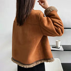 Aubrielle™ | Chaqueta con forro de piel de cordero