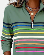 Wren | Sudadera clásica de algodón con cremallera para la comodidad de cada día