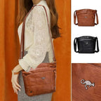 Raya | Elegante bolso cruzado multibolsillos
