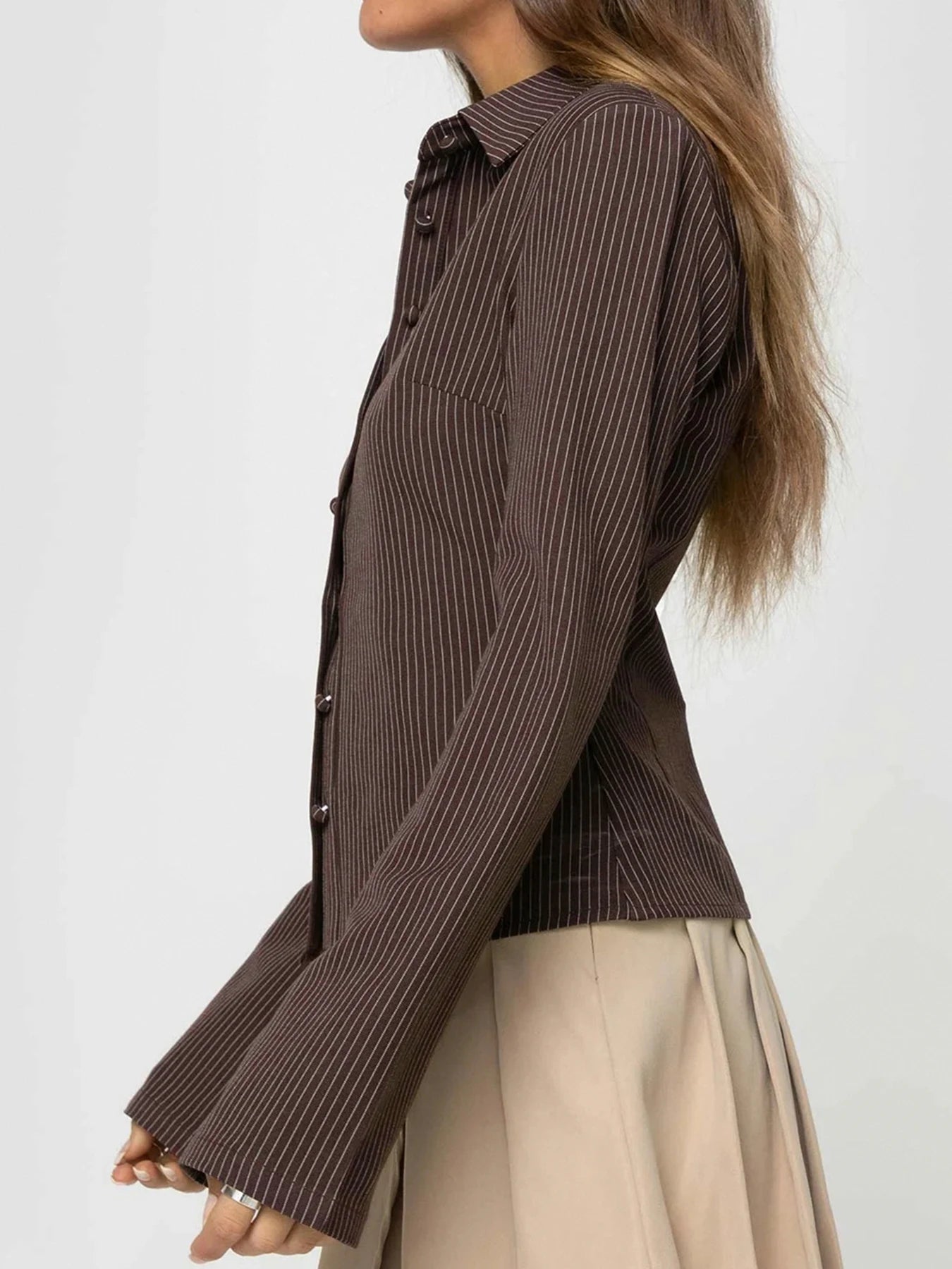 Blusa Rachel abotonada y elegante para el día a día