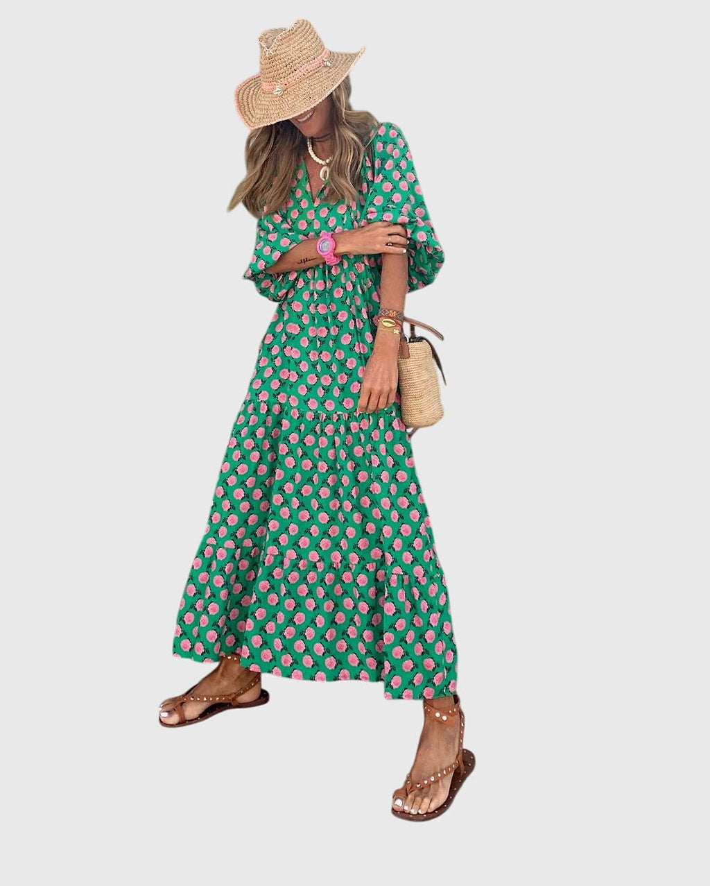Sarah™ | Vestido Largo Boho para Mujer