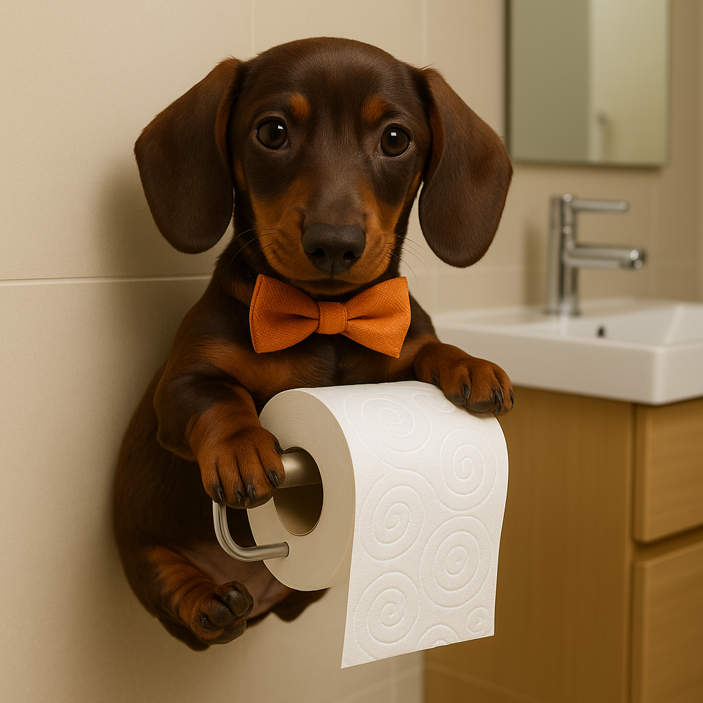 Bruno - Portarrollos WC🐾
