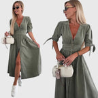 Sophia™ | Vestido elegante de mezclilla