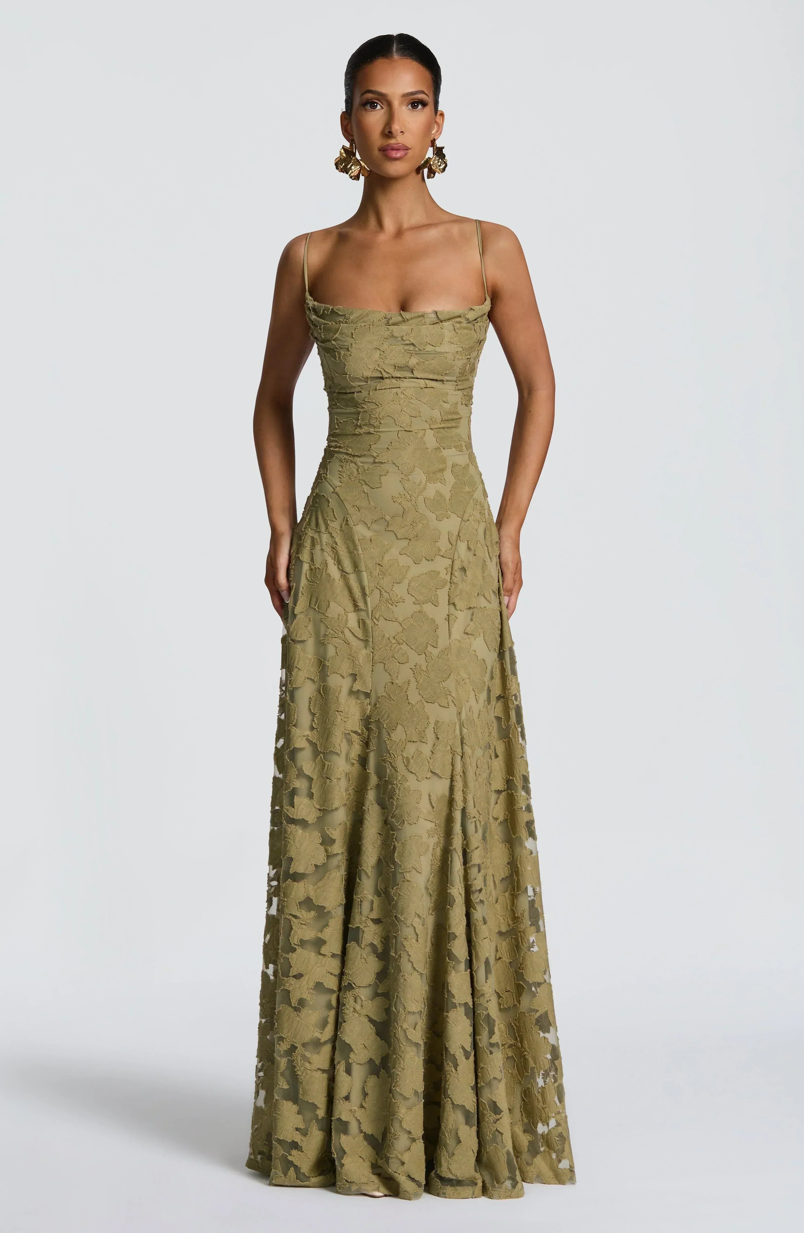 Vaynie | Vestido maxi elegante para mujer