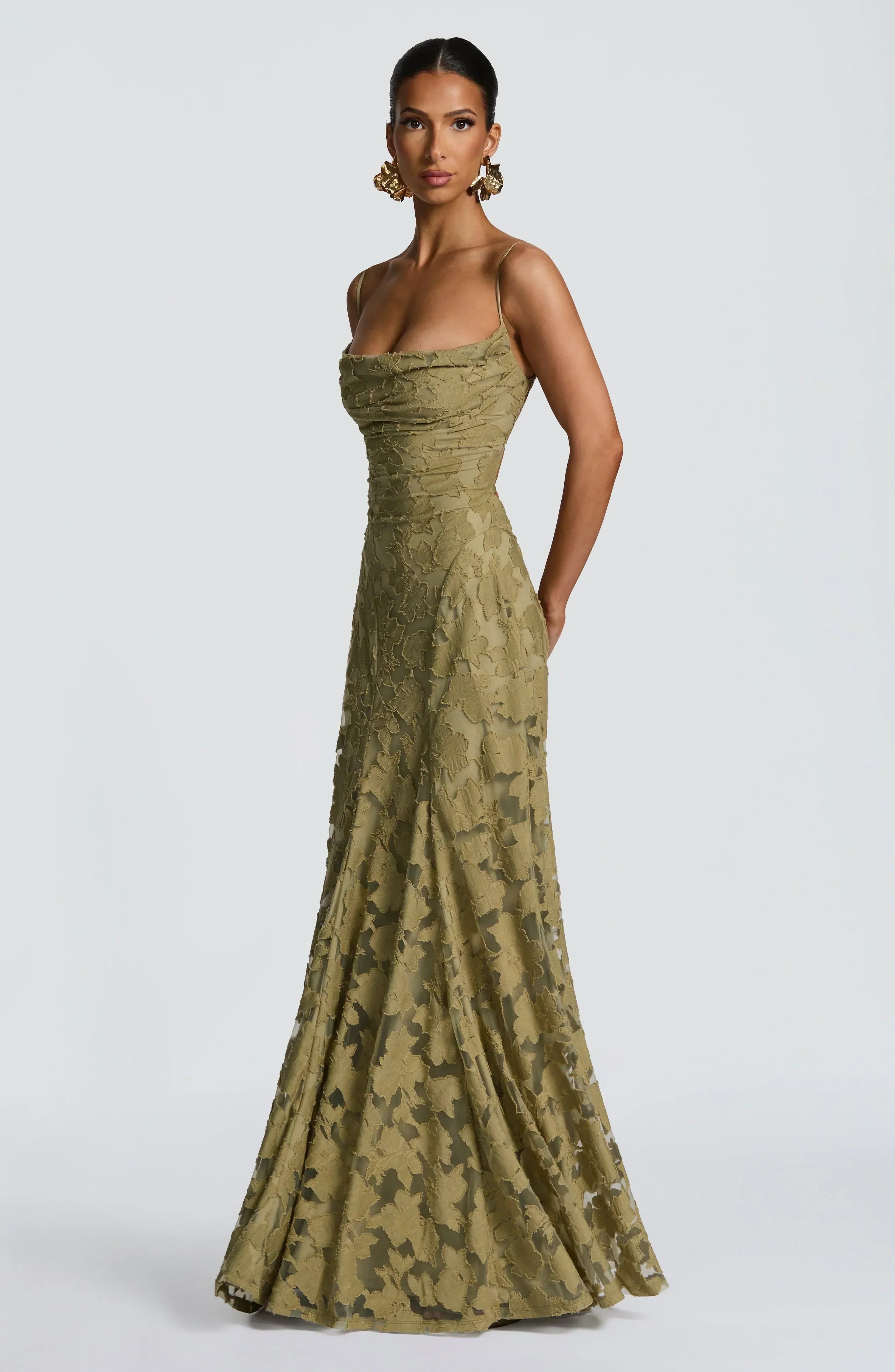 Vaynie | Vestido maxi elegante para mujer