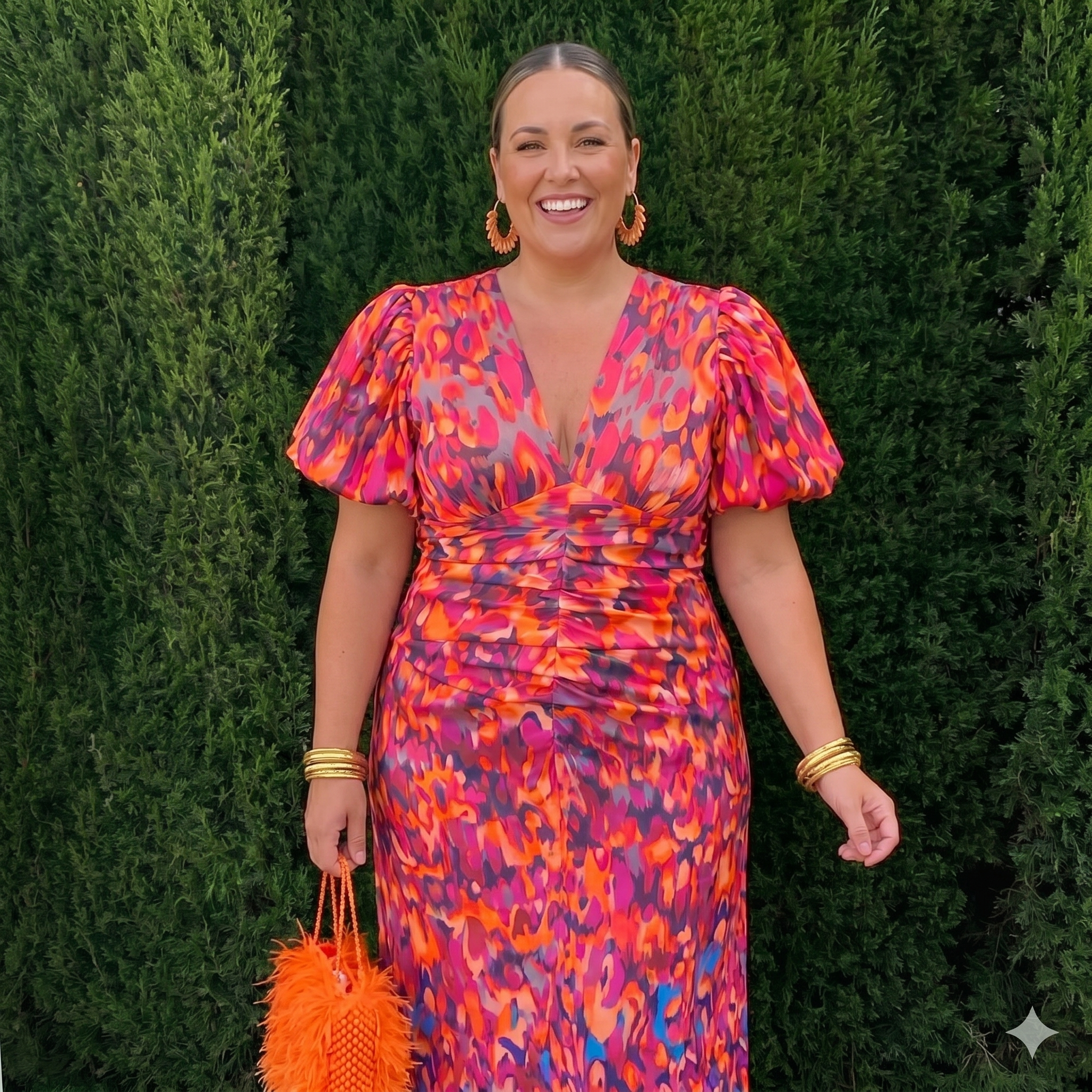 Tora™ | Vestido con mangas plisadas