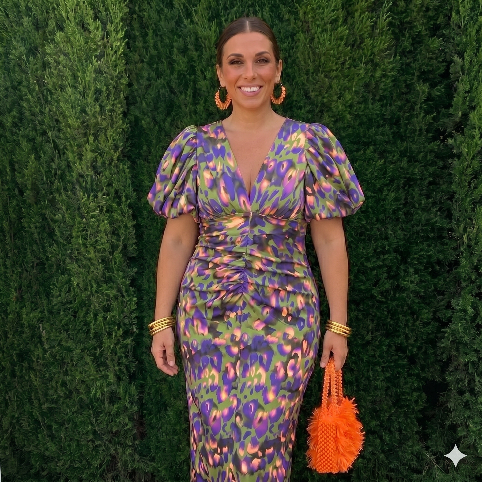 Tora™ | Vestido con mangas plisadas