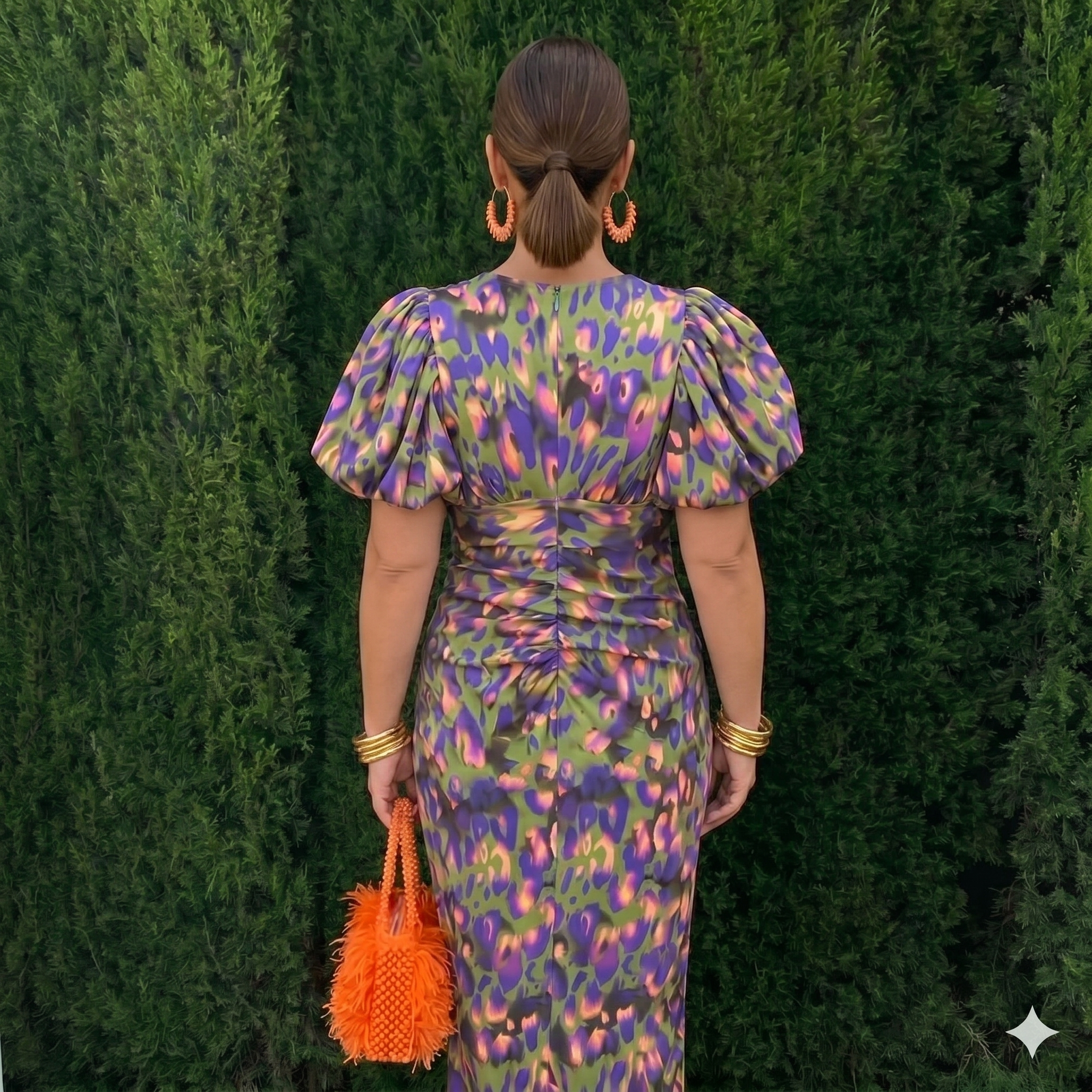 Tora™ | Vestido con mangas plisadas