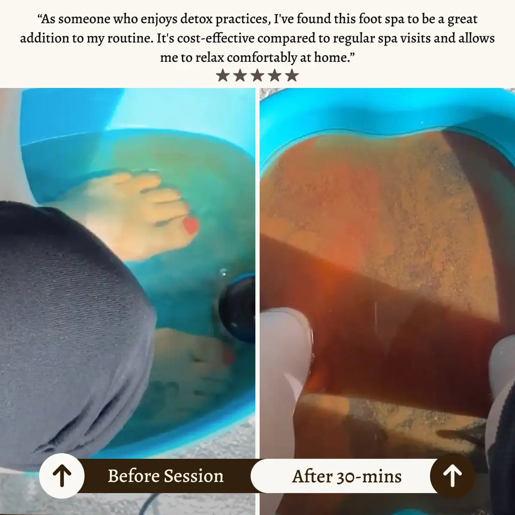 Recover X - Ionic Foot Spa | Elimina toxinas y metales pesados para una vida más saludable