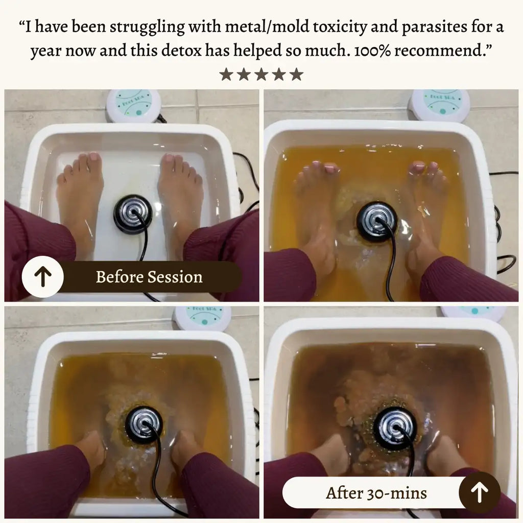 Recover X - Ionic Foot Spa | Elimina toxinas y metales pesados para una vida más saludable