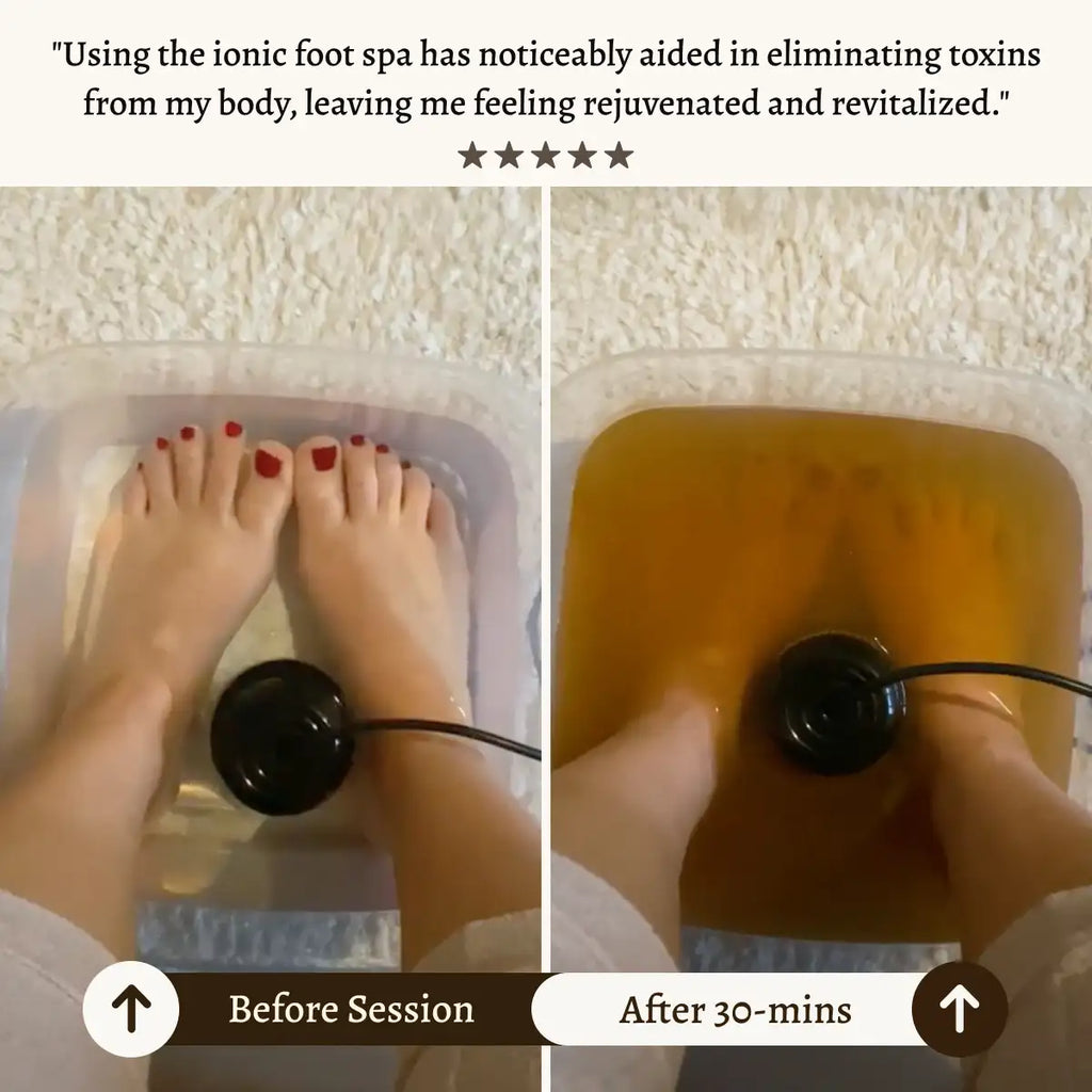 Recover X - Ionic Foot Spa | Elimina toxinas y metales pesados para una vida más saludable