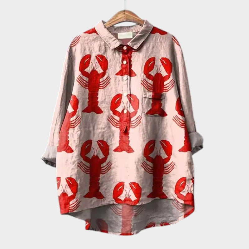 Tallie™ | Blusa Estampada Relajada para Mujer