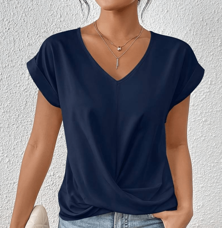 Carolyn | Top de cuello en V que aplana el abdomen