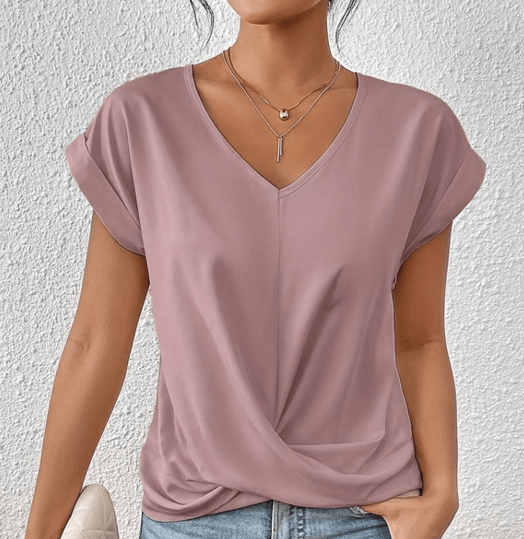 Carolyn | Top de cuello en V que aplana el abdomen