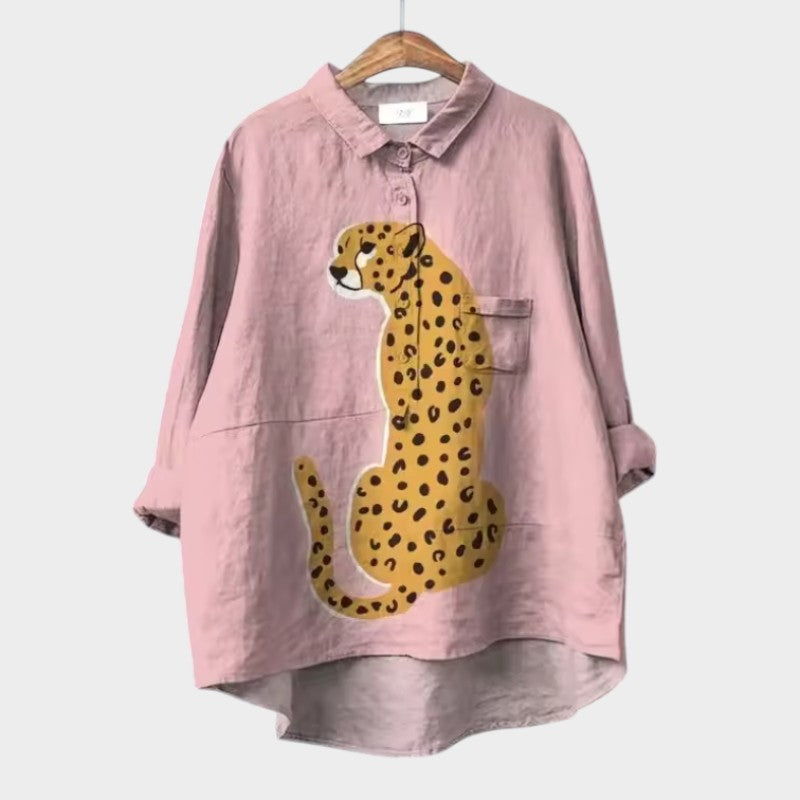 Tallie™ | Blusa Estampada Relajada para Mujer