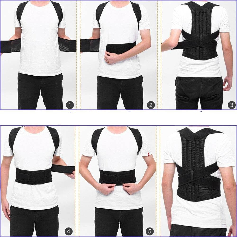 BackBuddy - Chaleco de soporte para corregir la postura