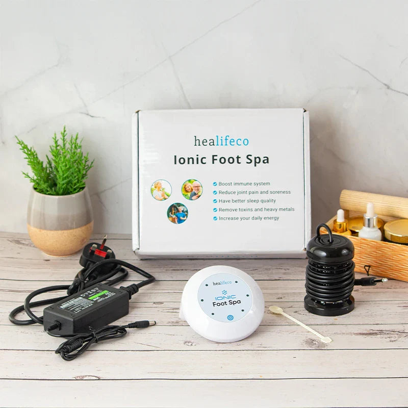 Recover X - Ionic Foot Spa | Elimina toxinas y metales pesados para una vida más saludable