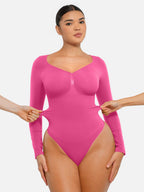 Body Esculpido de Manga Larga