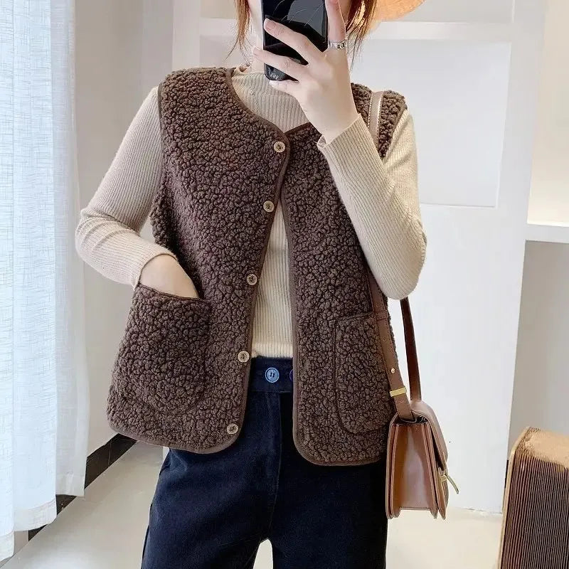 Adèle | Chaleco Teddy