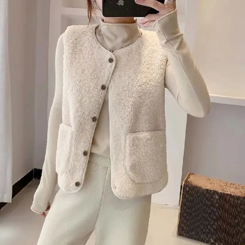Adèle | Chaleco Teddy
