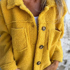 Iris™ | Chaqueta corta de lana con solapas