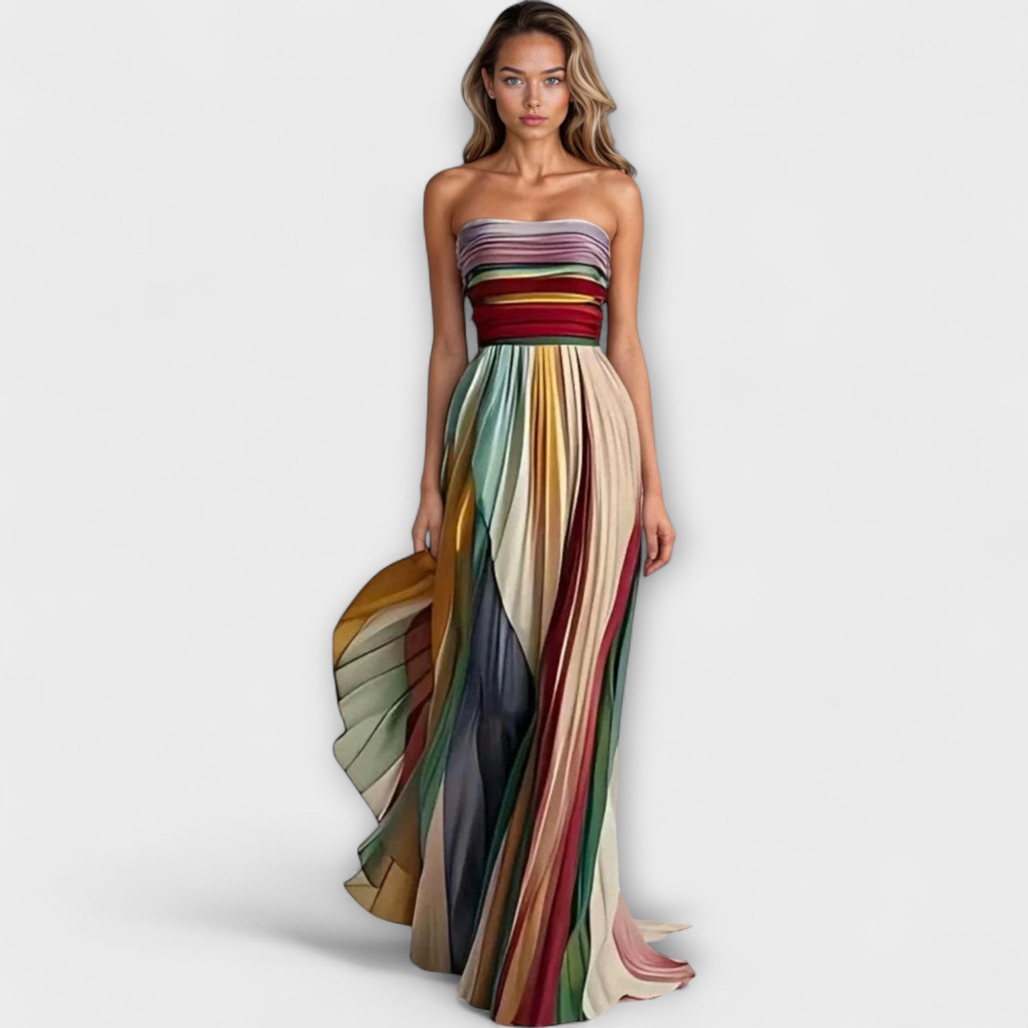 Marigold™ | Vestido sin tirantes para mujer, atrevido y fluido