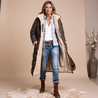 Laluna | Elegante abrigo reversible para mujer