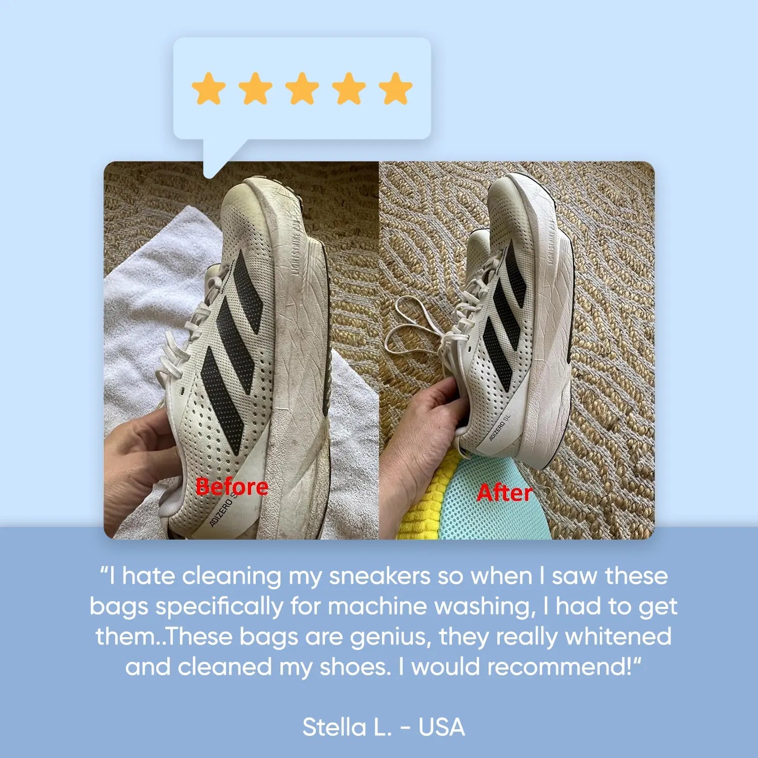 WashEase™ - Waszak voor Schoenen (1+1 GRATIS)