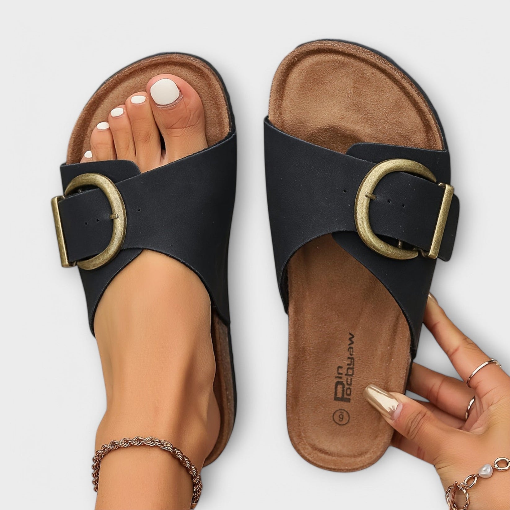 Celeste – Sandalias elegantes y cómodas