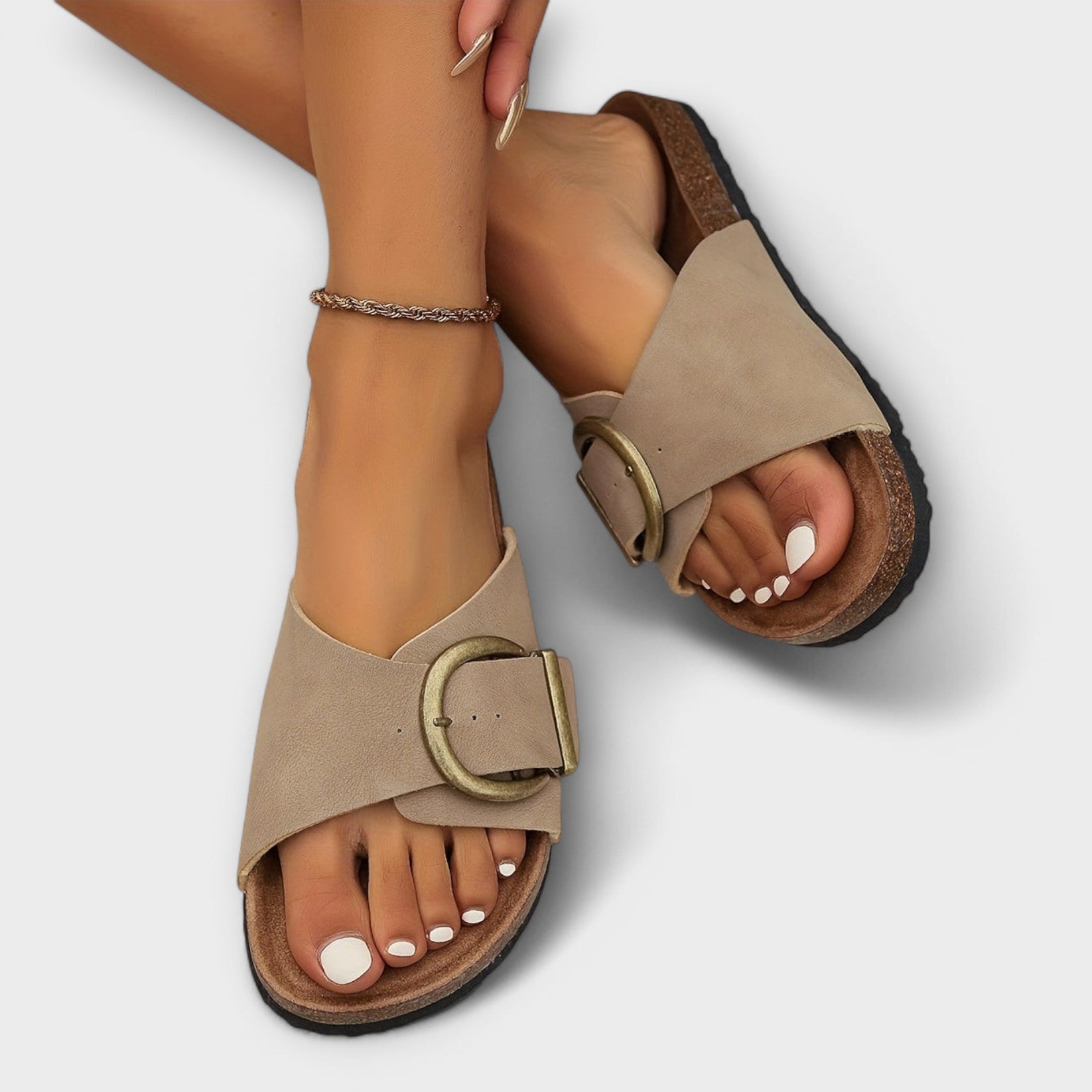 Celeste – Sandalias elegantes y cómodas