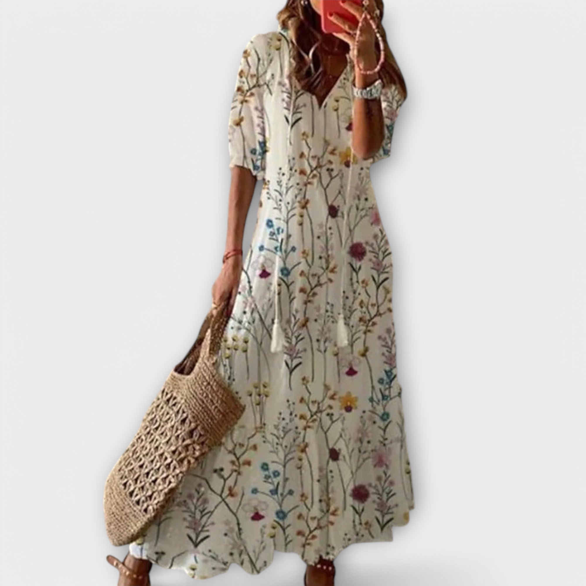 Savannah | Elegante vestido largo de mujer