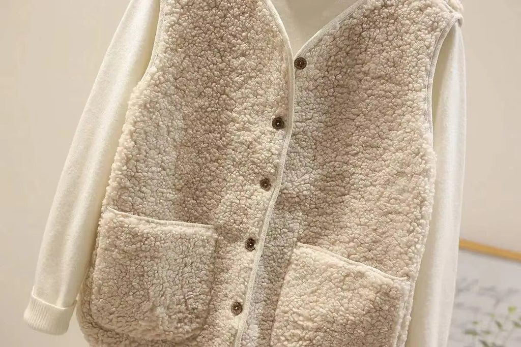 Adèle | Chaleco Teddy